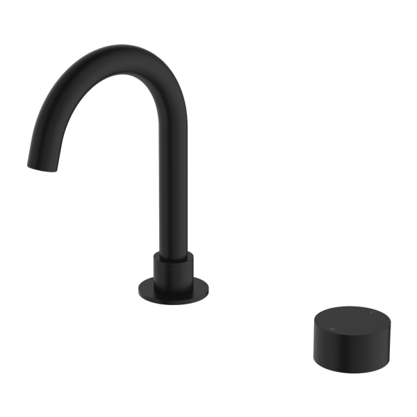 Nero | Kara Progressive Matte Black Basin Mixer Set - Acqua Bathrooms