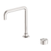 Nero | Kara Progressive Brushed Nickel Tall Basin Mixer Set - Acqua Bathrooms