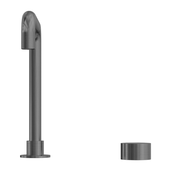 Nero | Kara Progressive Gun Metal Tall Basin Mixer Set - Acqua Bathrooms