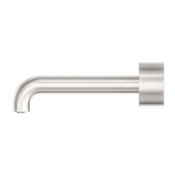 Nero | Kara Porgressive Brushed Nickel Wall Basin / Bath Mixer Set - Acqua Bathrooms