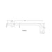 Nero | Round Graphite Shower Arm - Acqua Bathrooms