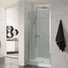 750-1550 Wall to Wall Pivot Shower Screen - Acqua Bathrooms