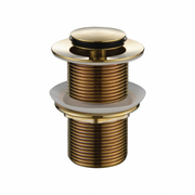 32 mm Brushed Bronze Pop Up Non-Overflow Waste - Acqua Bathrooms