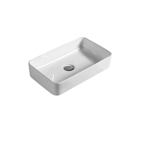 Ultra Slim Rectangular Above Counter Basin - Acqua Bathrooms