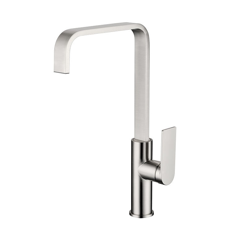 Ikon Ruki Brushed Nickel Kitchen Mixer - Acqua Bathrooms