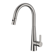 Otus Brushed Nickel Pull Out Kitchen Mixer - Acqua Bathrooms