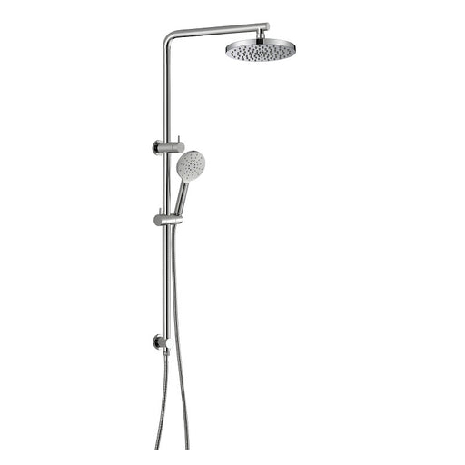 Cesena Brushed Nickel Multifunction Shower Rail Set - Acqua Bathrooms