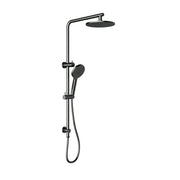 Cesena Gun Metal Multifunction Shower Rail Set - Acqua Bathrooms