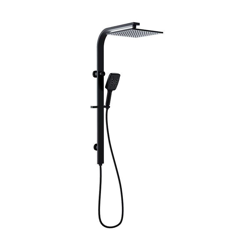 Ikon Sando Black Multifunction Shower Rail - Acqua Bathrooms