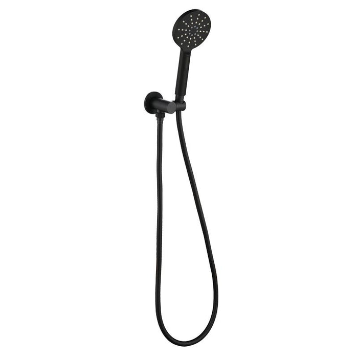 Cesena Matte Black Hand Held Shower Rail - Acqua Bathrooms