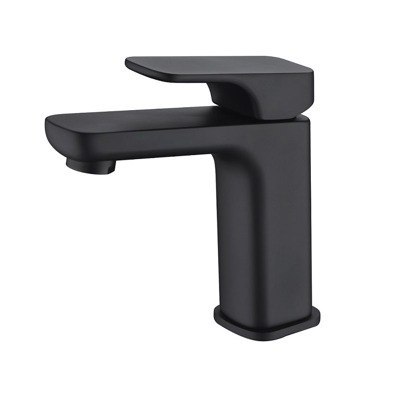 Eden Matte Black Basin Mixer - Acqua Bathrooms