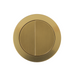 Round Brushed Gold Flush Buttons - Acqua Bathrooms