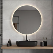 Indulge | Round Touchless 600mm LED Mirror - Three Light Temperatures - Acqua Bathrooms