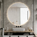 Indulge | Round Touchless 800mm LED Mirror - Three Light Temperatures - Acqua Bathrooms