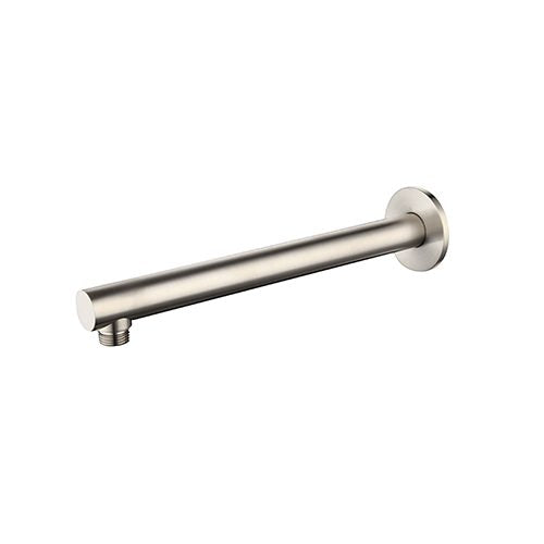 Benalla Star Brushed Nickel Shower Arm - Acqua Bathrooms