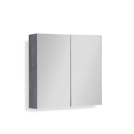 Sella 750mm Grey Ash Shaving Cabinet By Indulge® - Acqua Bathrooms