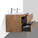 Sella 1400mm Fine Oak Vanity by Indulge® - Acqua Bathrooms
