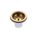 Brushed Gold 440 x 440 x 205mm Kitchen Sink - Acqua Bathrooms
