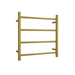 Thermogroup | 550mm Brushed Gold Round Heated Towel Rail - Acqua Bathrooms