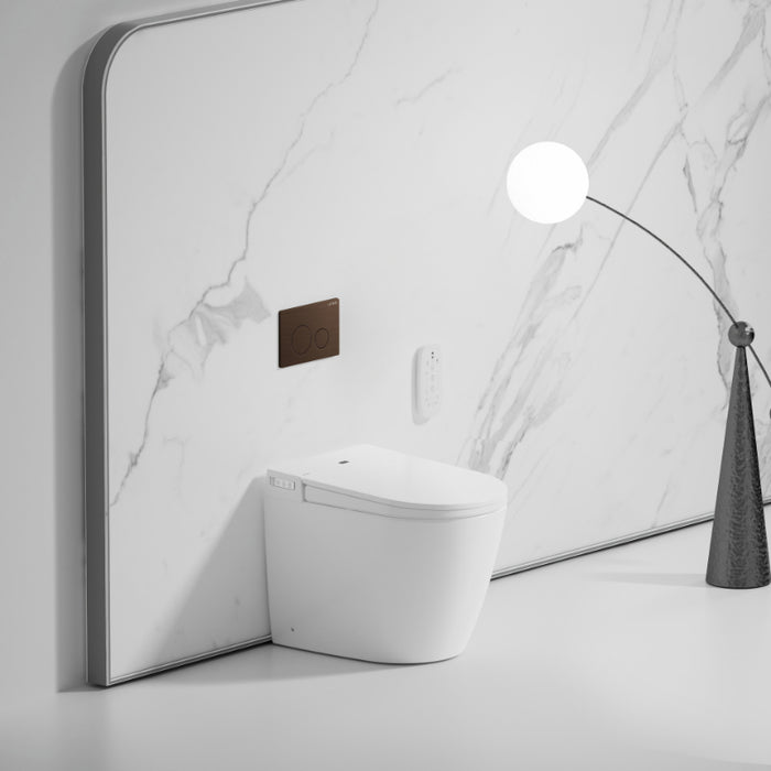 Lafeme | Crawford Wall Faced Rimless Smart Toilet Package & Bidet - Acqua Bathrooms