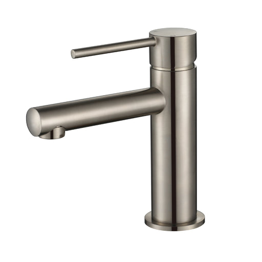 Star Mini Brushed Nickel Basin Mixer - Acqua Bathrooms