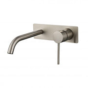 Star Mini Brushed Nickel Basin Mixer Combination - Acqua Bathrooms