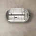 Otti Australia | Bondi 1200 Black Oak Oval Pill Shaving Cabinet - Acqua Bathrooms