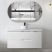 Otti Australia | Noosa 1200 Matte White Wall Hung Vanity / Stone Top - Acqua Bathrooms