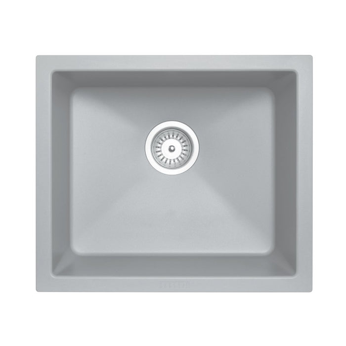 Carysil | 533 Salsa Grey Granite Kitchen Sink - Acqua Bathrooms