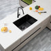 Brushed Black 600 x 450 x 300mm Kitchen Sink - Acqua Bathrooms