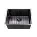 Brushed Black 600 x 450 x 300mm Kitchen Sink - Acqua Bathrooms