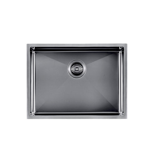 Brushed Black 600 x 450 x 300mm Kitchen Sink - Acqua Bathrooms