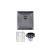 Brushed Black 390 x 450 x 215mm Kitchen Sink - Acqua Bathrooms