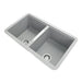Carysil | 824 Nera Grey Granite Kitchen Sink - Acqua Bathrooms