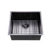 Brushed Black 510 x 450 x 230mm Kitchen Sink - Acqua Bathrooms