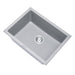 Carysil | 610 Big Bowl Grey Granite Kitchen Sink - Acqua Bathrooms