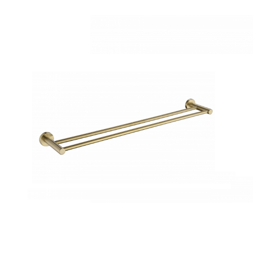 Mirage Brushed Bronze 600 mm Double Towel Rail - Acqua Bathrooms