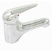 Novara Solid Handle Basin Mixer - Acqua Bathrooms