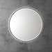 Aulic | Windsor Matte Black Touchless Round 900 LED Mirror - Three Dimmable Colours - Acqua Bathrooms