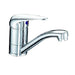 Novara Solid Handle Swivel Basin Mixer - Acqua Bathrooms