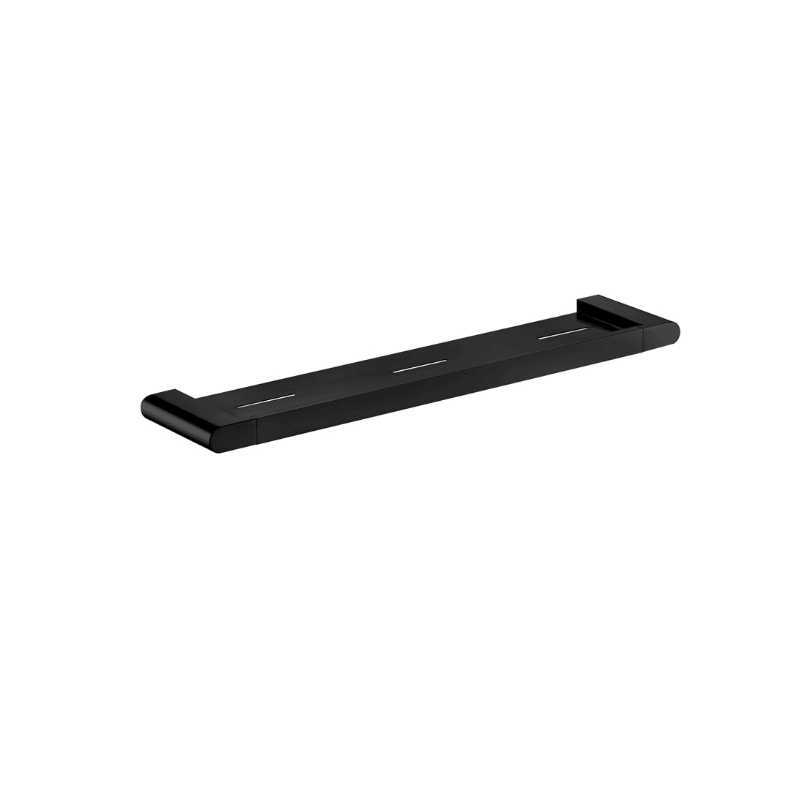 Flores Black Metal Shelf - Acqua Bathrooms