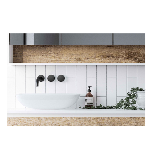 Timberline | Bloom Gloss White Above Counter Basin - Acqua Bathrooms