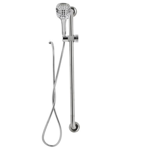 Living 3 Function Grab Rail Shower Set - 900 mm Bar - Acqua Bathrooms