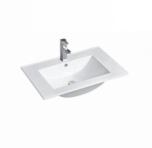 Slimline Standard Ceramic Top with Overflow - Acqua Bathrooms