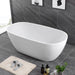 Cremona 1200 Round Freestanding Bath Tub By indulge® - Acqua Bathrooms