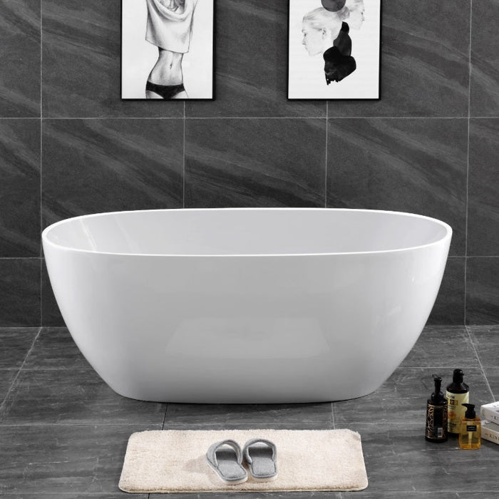 Cremona 1200 Round Freestanding Bath Tub By indulge® - Acqua Bathrooms