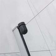 750 x 1400 Frameless Over Bath Screen - Acqua Bathrooms