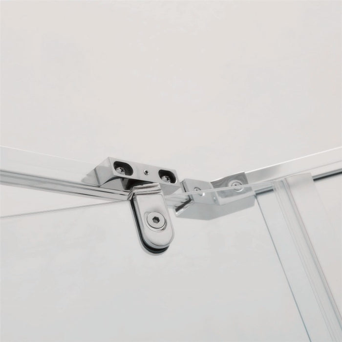 900 x 900 mm Diamond Framed Shower Screen - Acqua Bathrooms