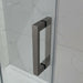 Frameless Adjustable Over Bath Wall to Wall Sliding Shower Screen - Acqua Bathrooms