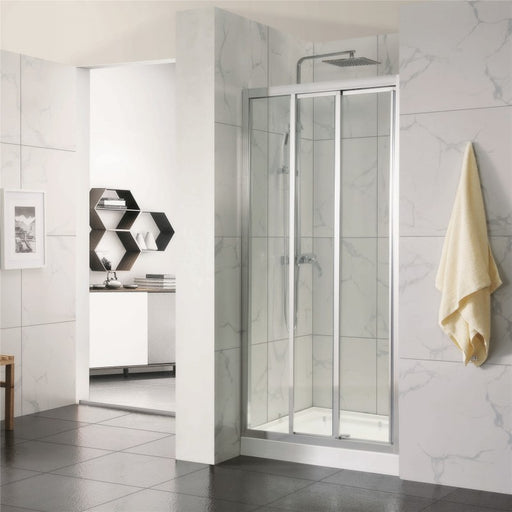 880 - 920 mm Wall to Wall Shower Screen - Acqua Bathrooms